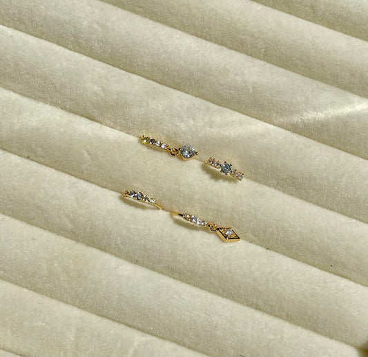 Gold nose ring bundle