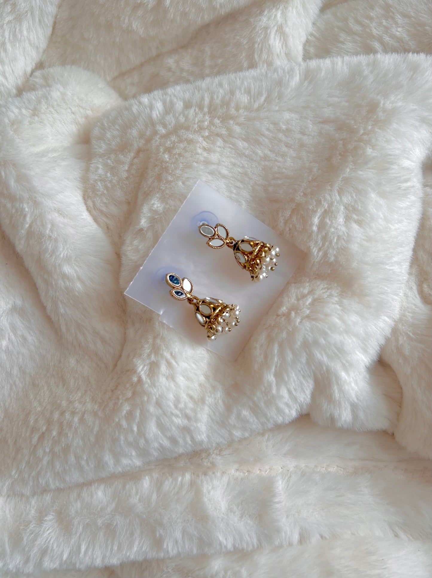 Afreen mirrored mini jhumki