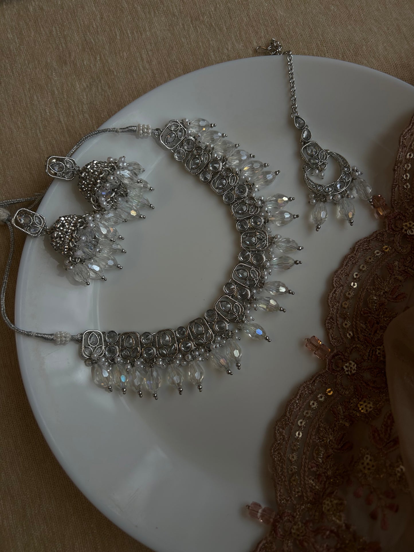Preeti set ~ Silver