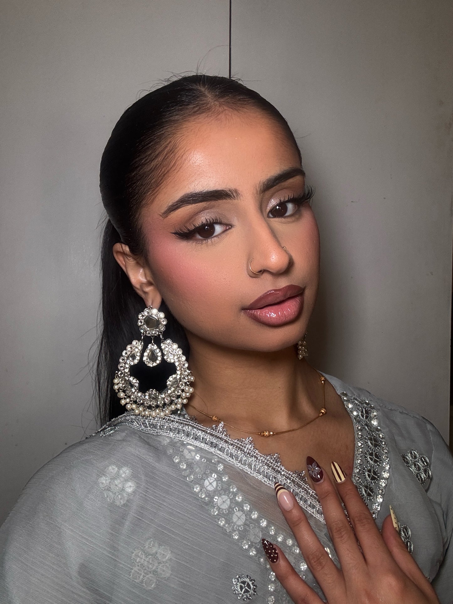 Eesha earrings SILVER