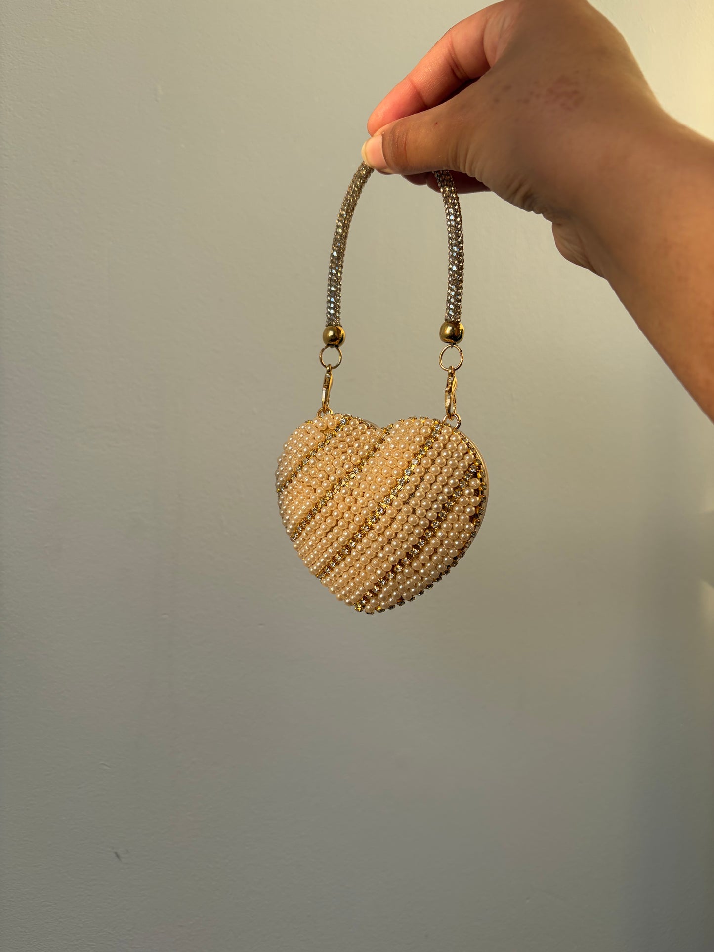 Reeha mini clutch bag ~ Gold
