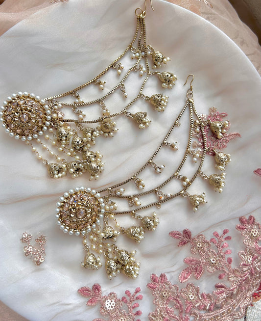 Faryaal earrings ~ Gold