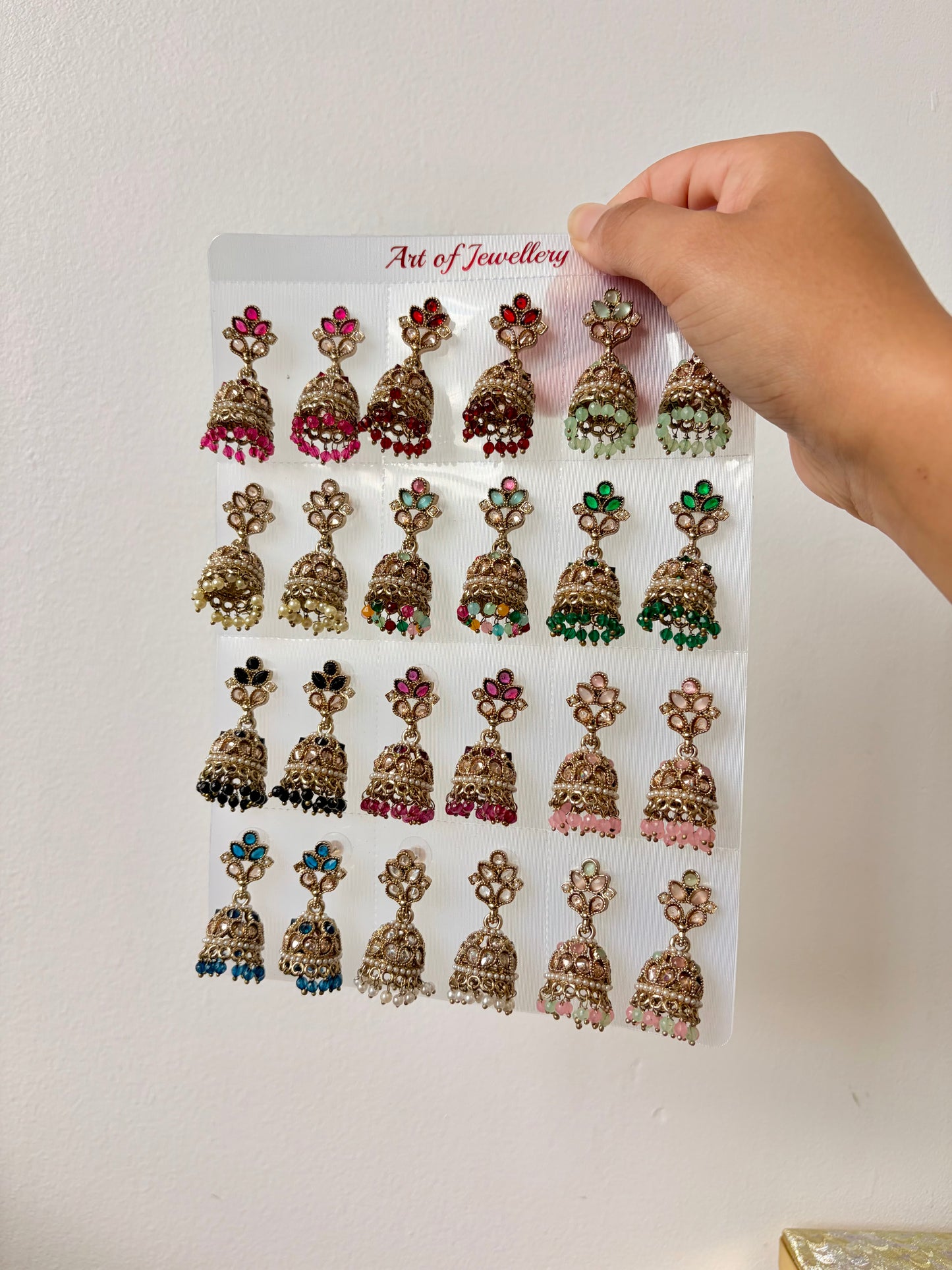 Elaya mini jhumka set