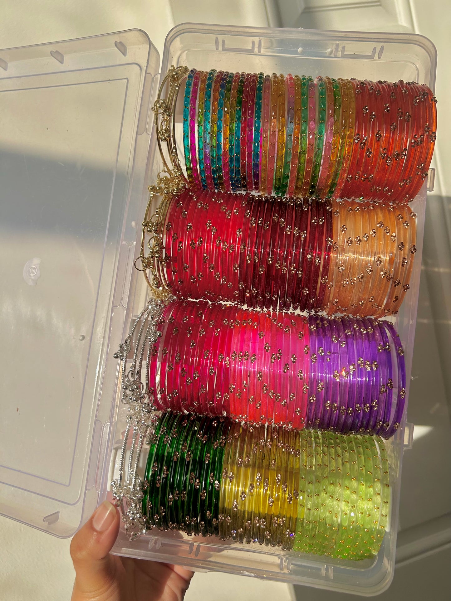 AYESHA'S ultimate glass bangle box set