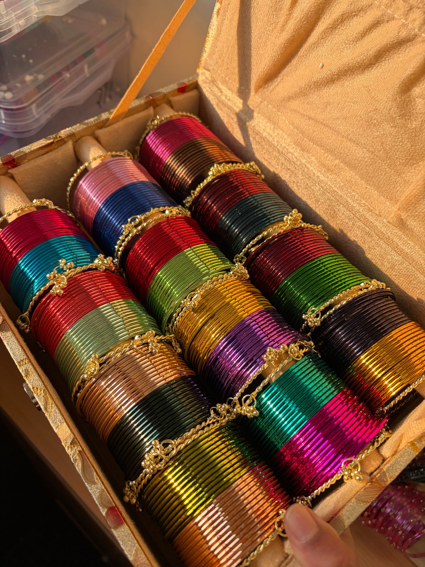 AYESHA's Ultimate metal bangle box set