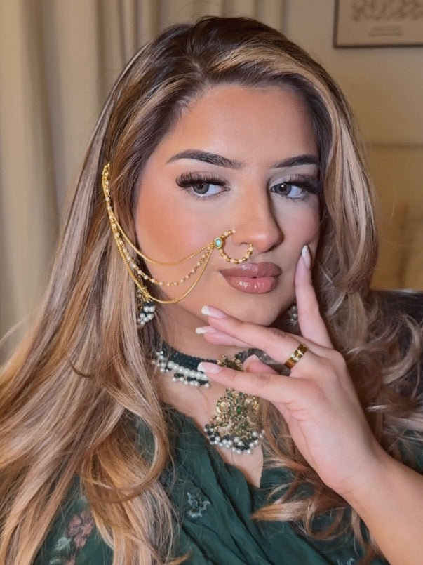 Hafsa naath chain ~ GREEN