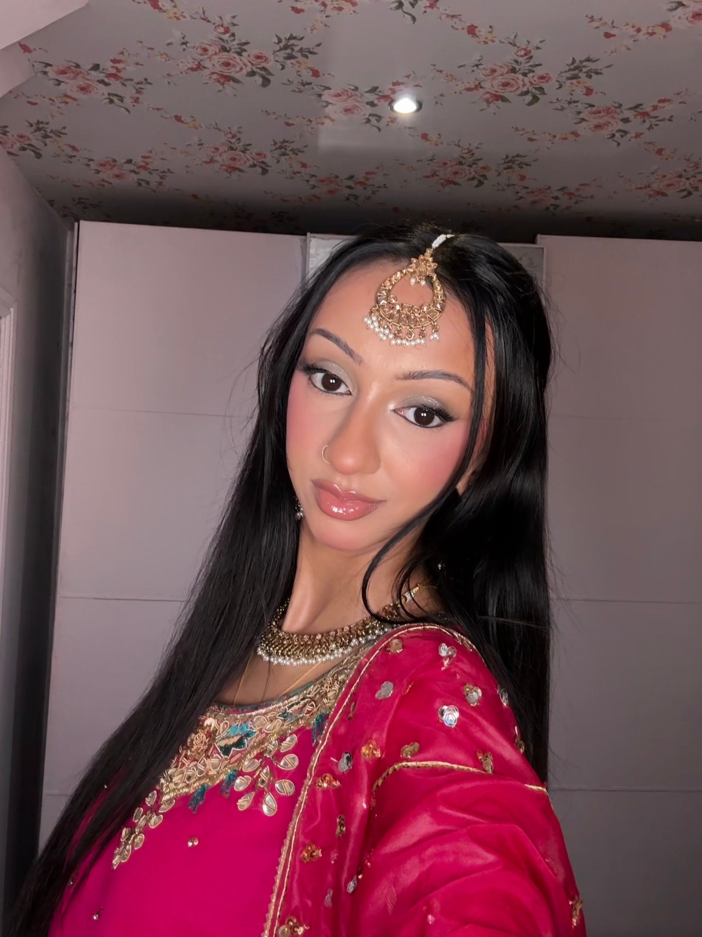 Ankita jewellery set ~ Pearl