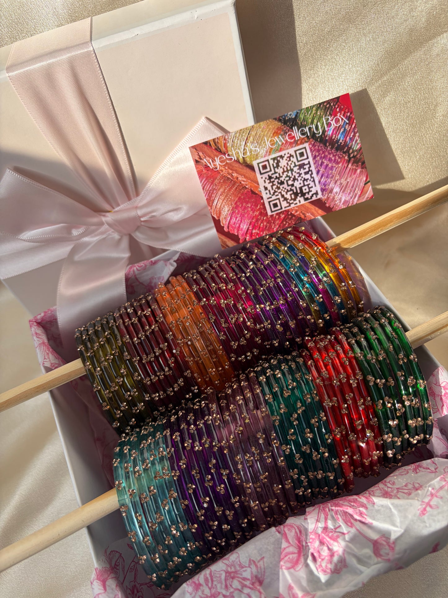 Ayesha's glass bangle gift box ~ 2.6
