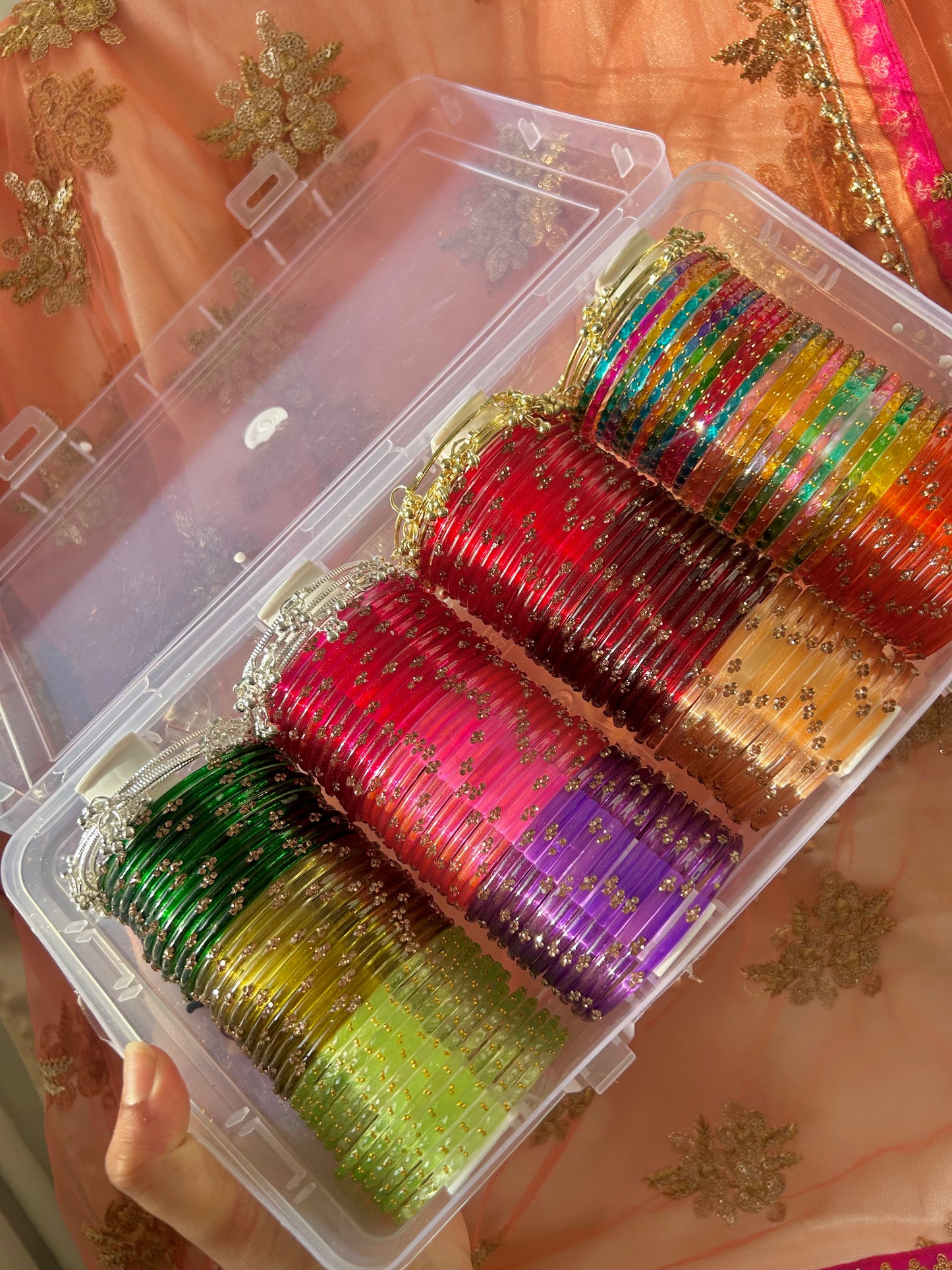 AYESHA'S ultimate glass bangle box set
