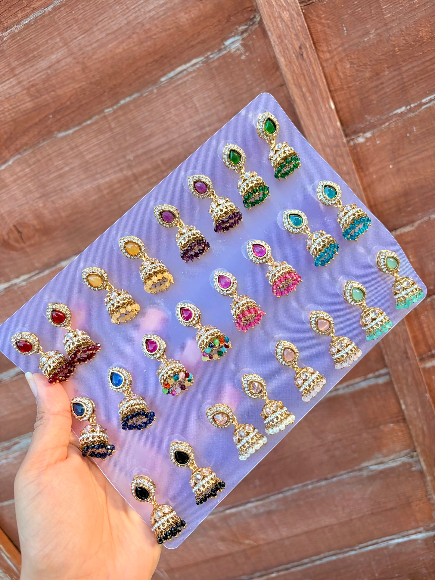 Rameen jhumka set