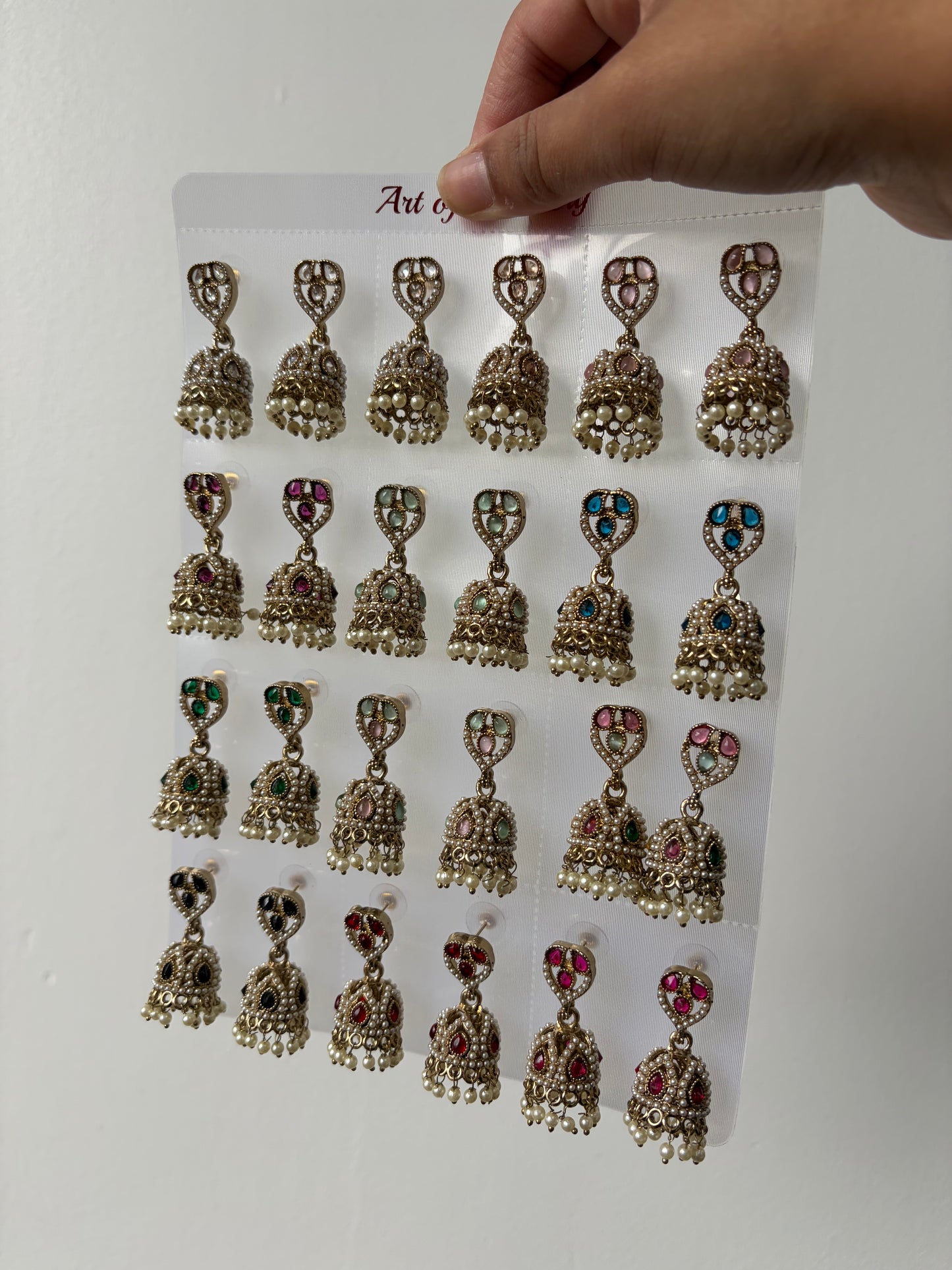Assorted jhumka bundles (set of 12)