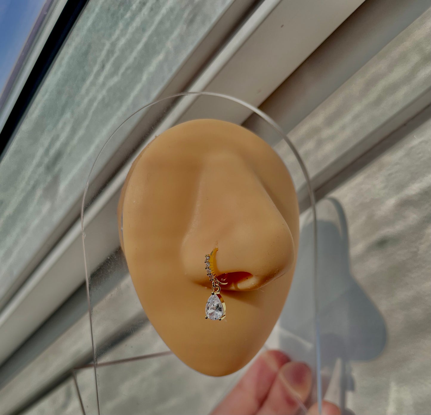 Jeerin nose ring - gold