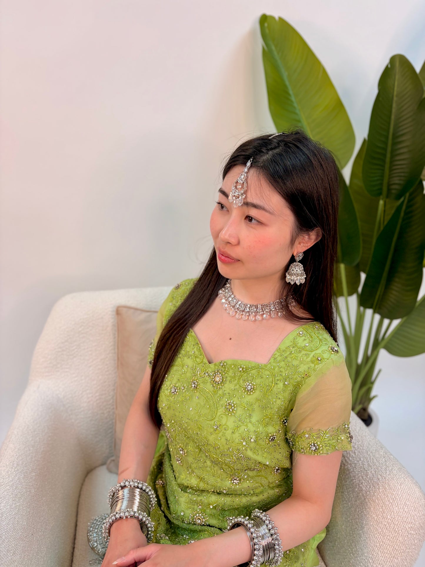 Preeti set ~ Silver