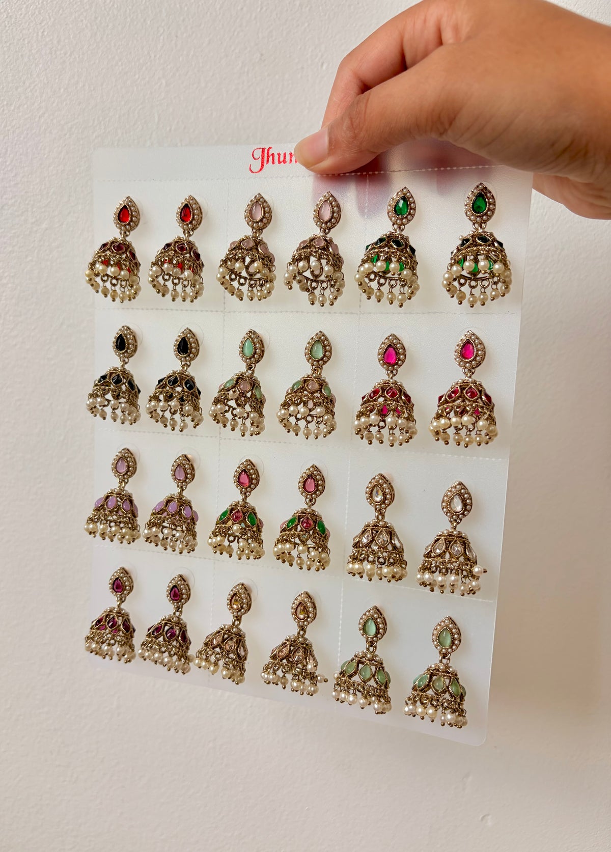 Atifa mini jhumka set