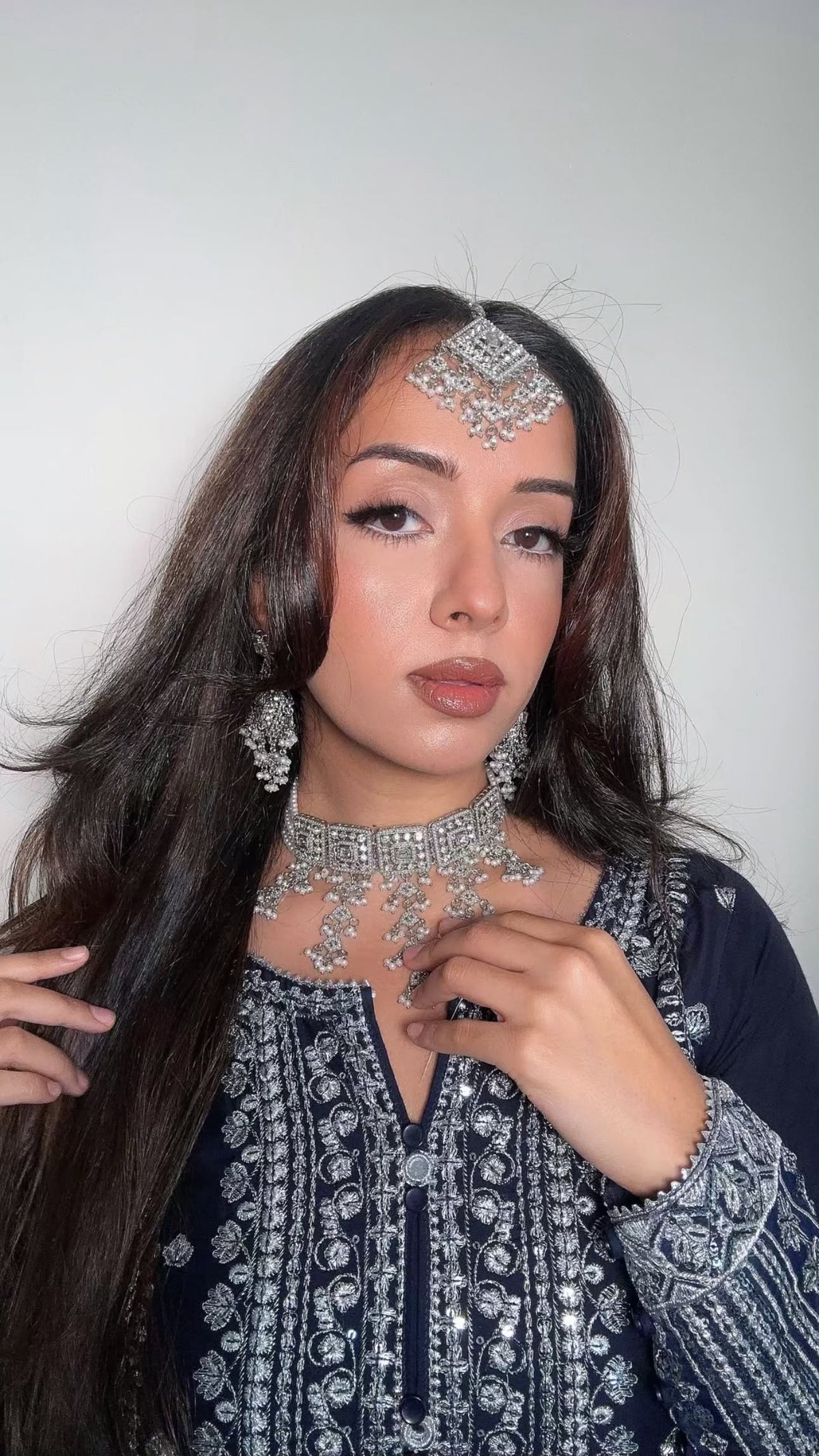 Meerab set ~ silver