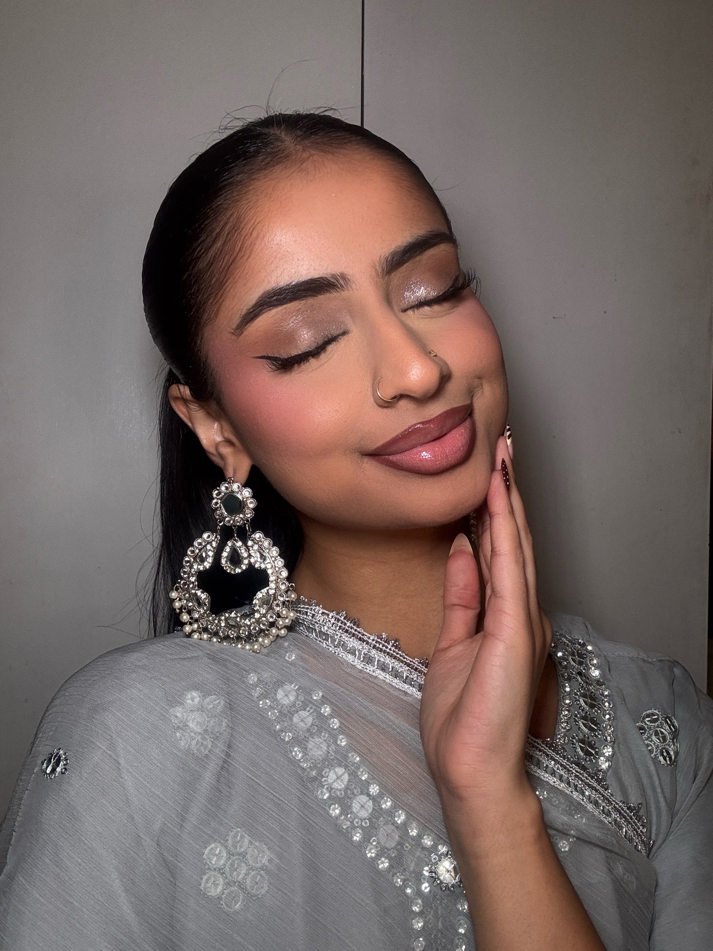 Eesha earrings SILVER