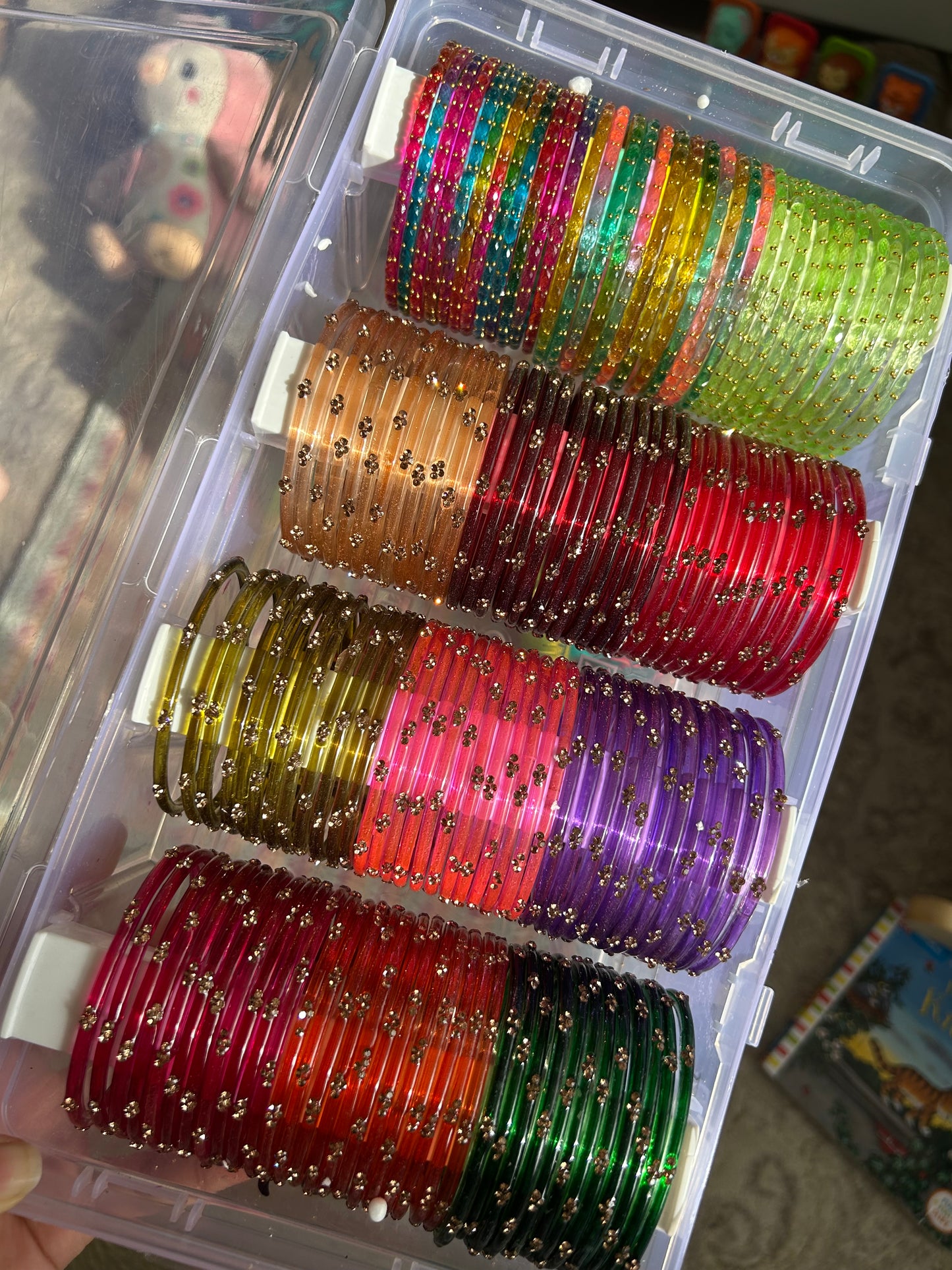 AYESHA'S ultimate glass bangle box set