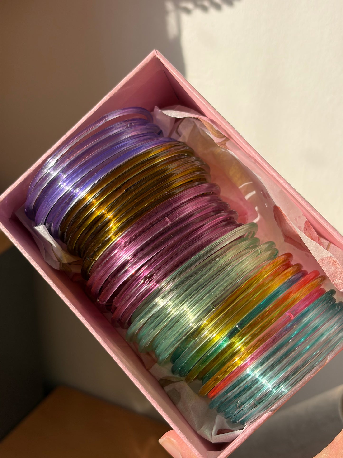 Saba Smooth jelly Bangle sets (choose colours)