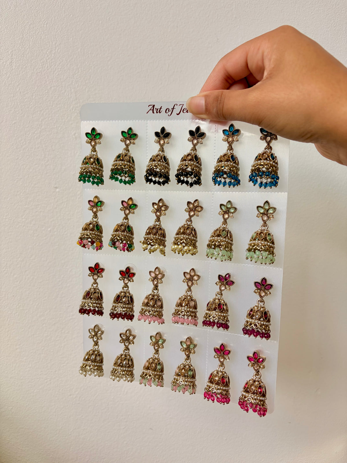 Surraya mini jhumka set