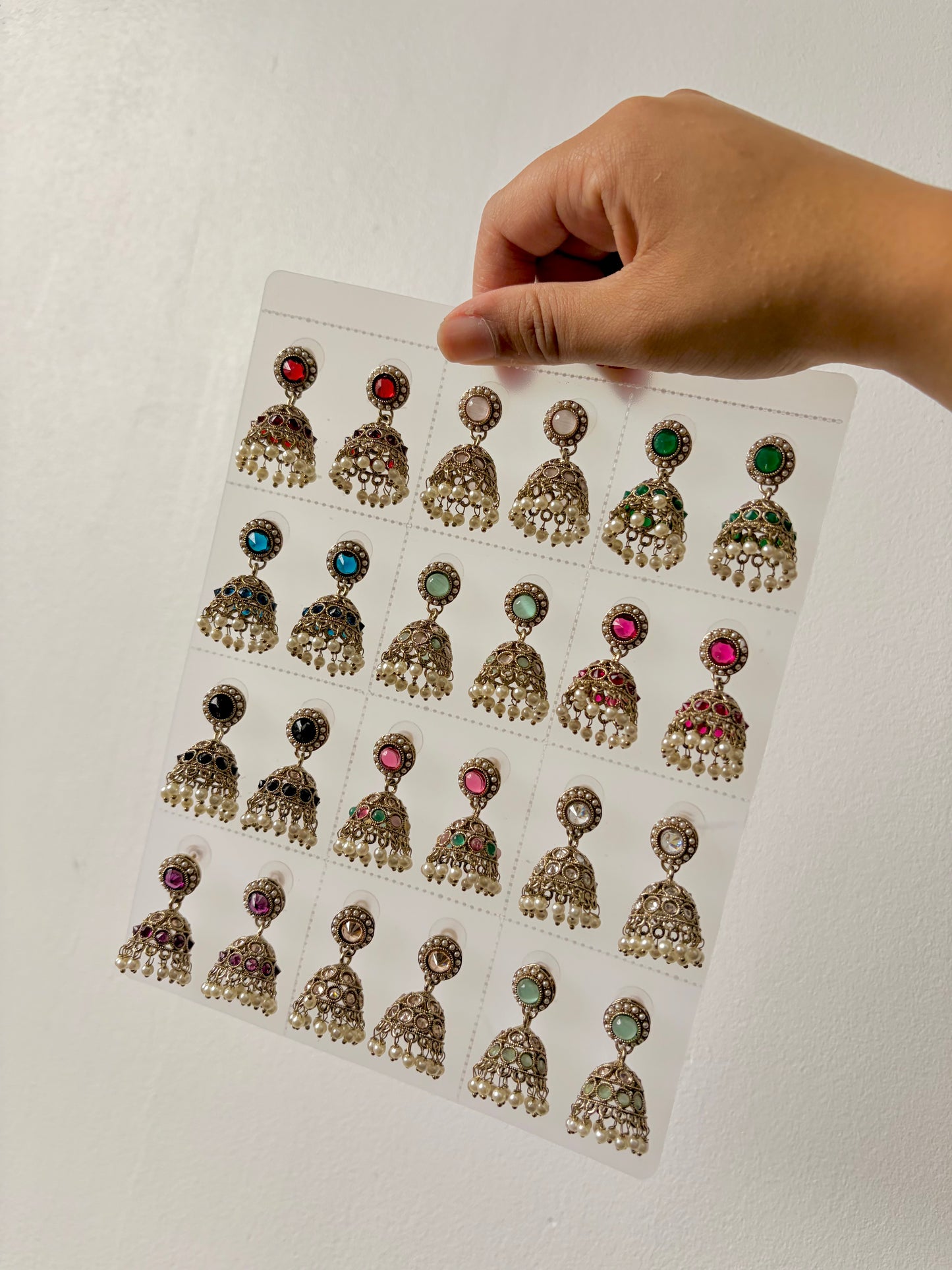 Assorted jhumka bundles (set of 12)