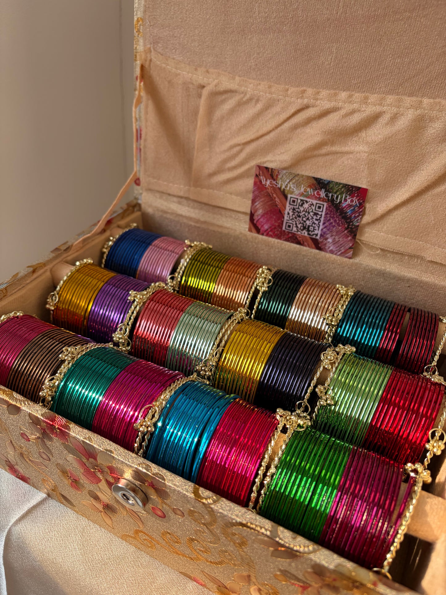 AYESHA's Ultimate metal bangle box set