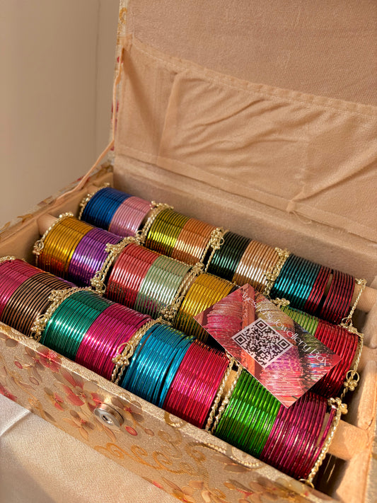 Ultimate metal bangle box set (2.8 repeat colours)