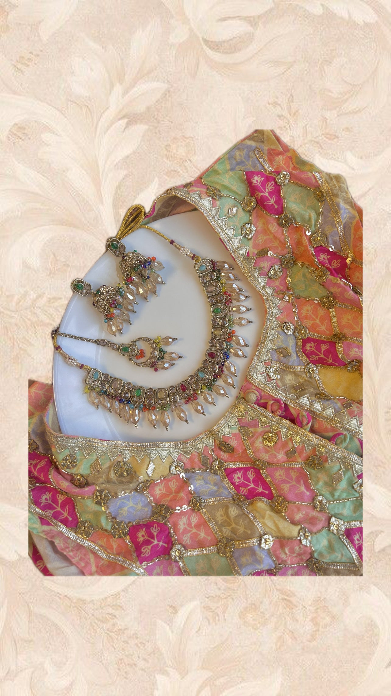 Preeti set ~ multi colours
