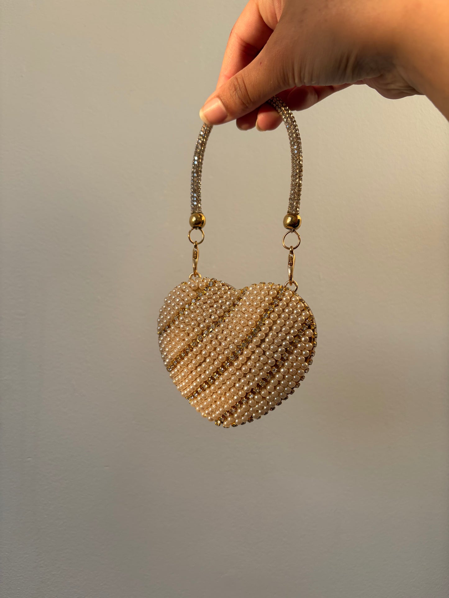 Reeha mini clutch bag ~ Gold