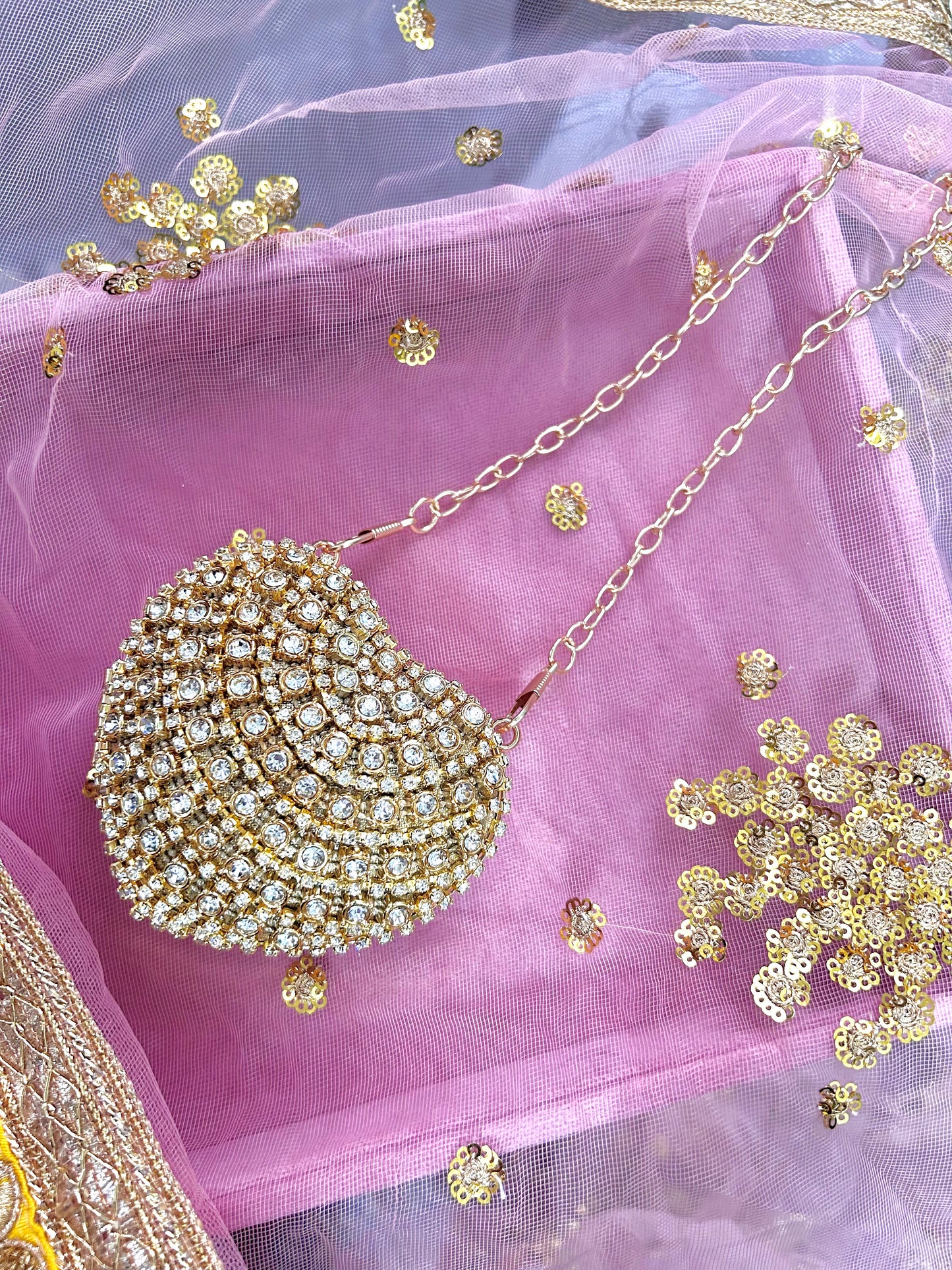 Kayenat mini clutch bag ~ Gold