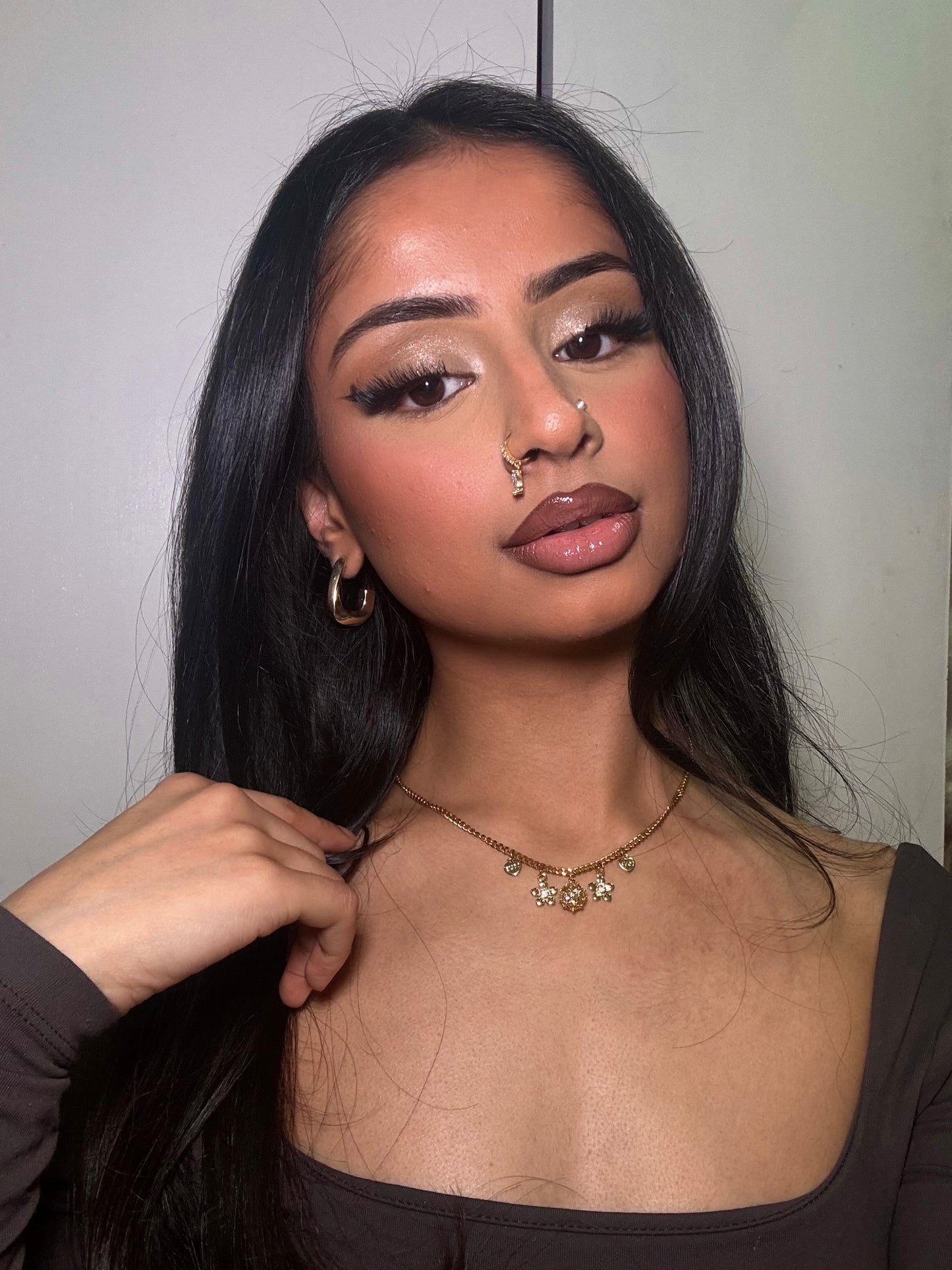 Jeerin nose ring - gold