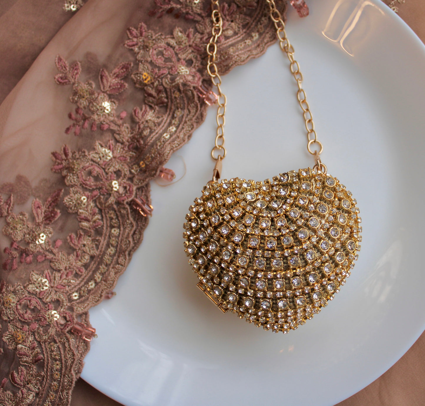 Kayenat mini clutch bag ~ Gold