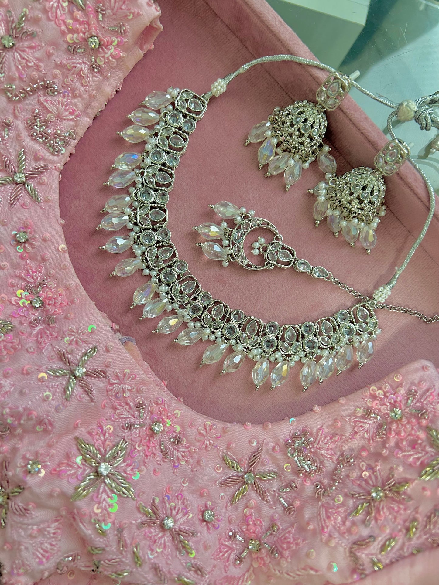 Preeti set ~ Silver