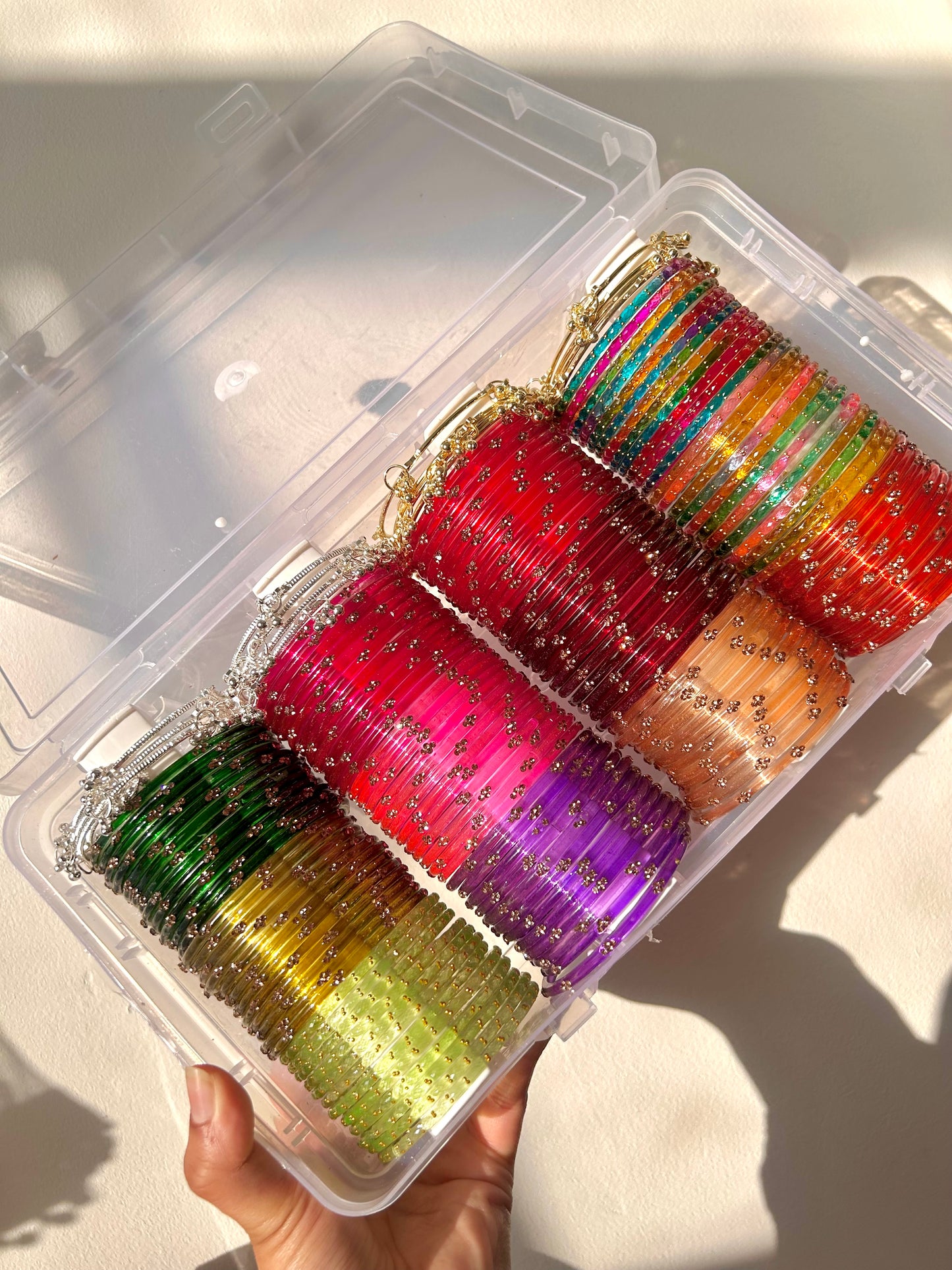 AYESHA'S ultimate glass bangle box set