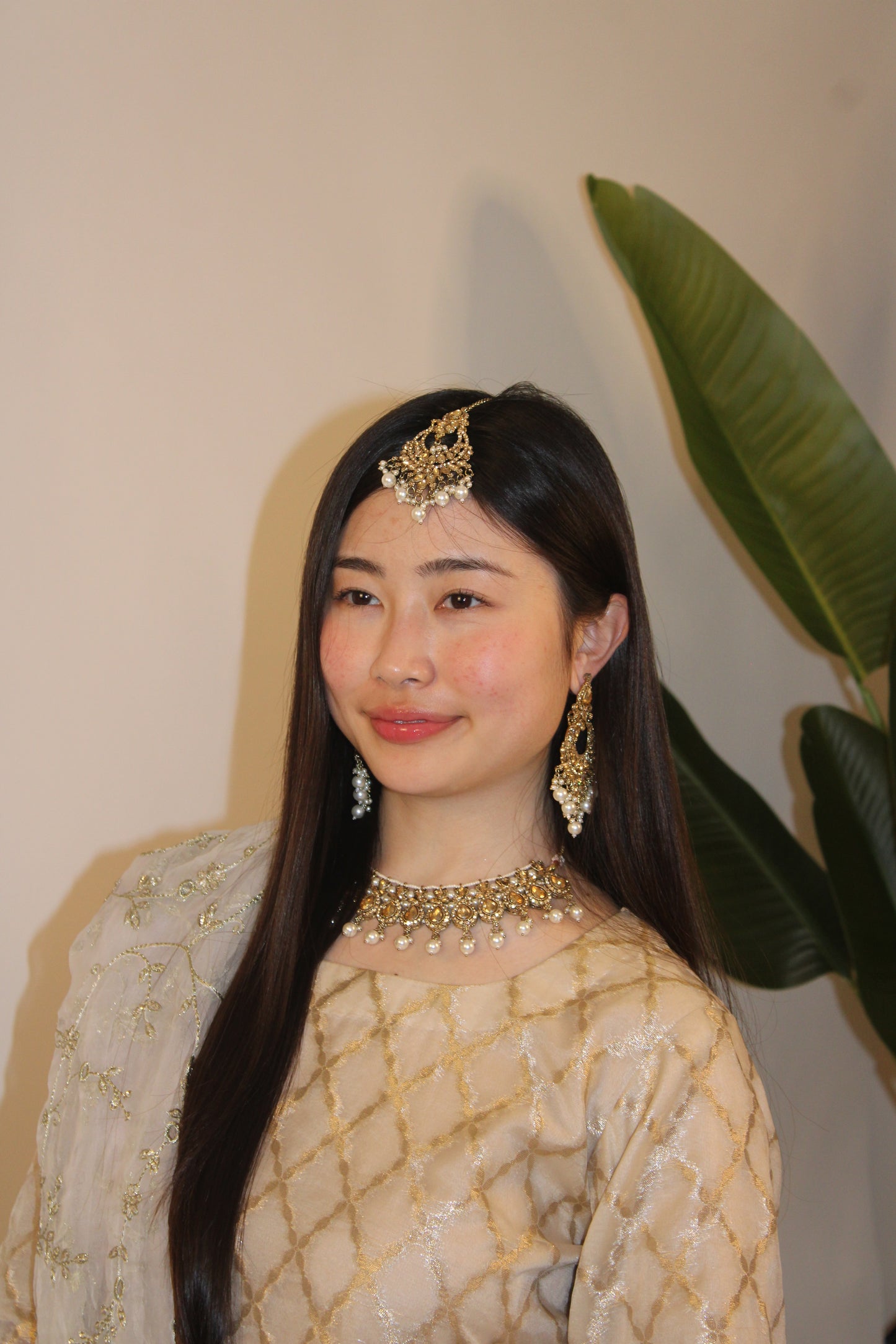 Farah jewellery set~ Pearl