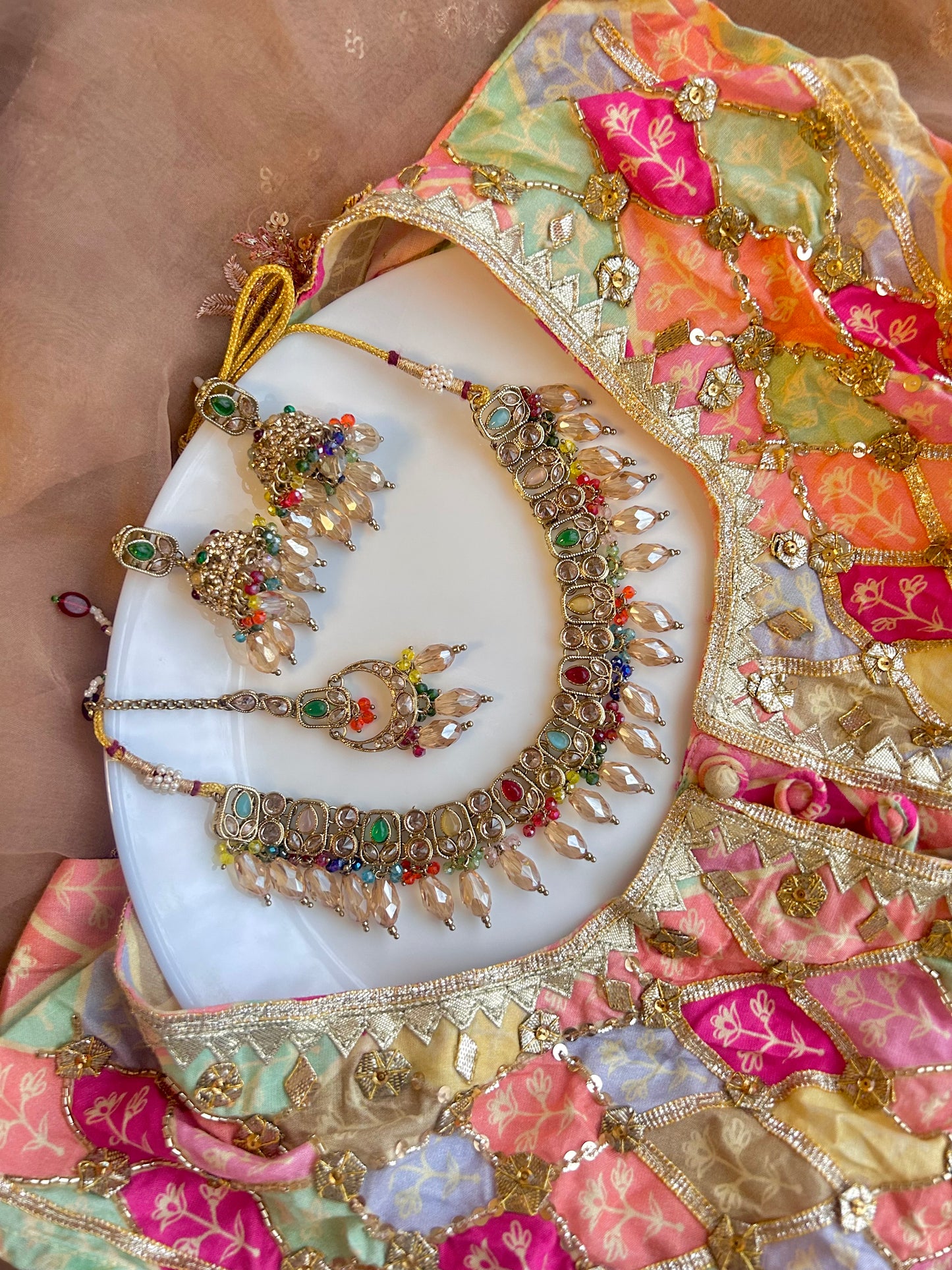 Preeti set ~ multi colours