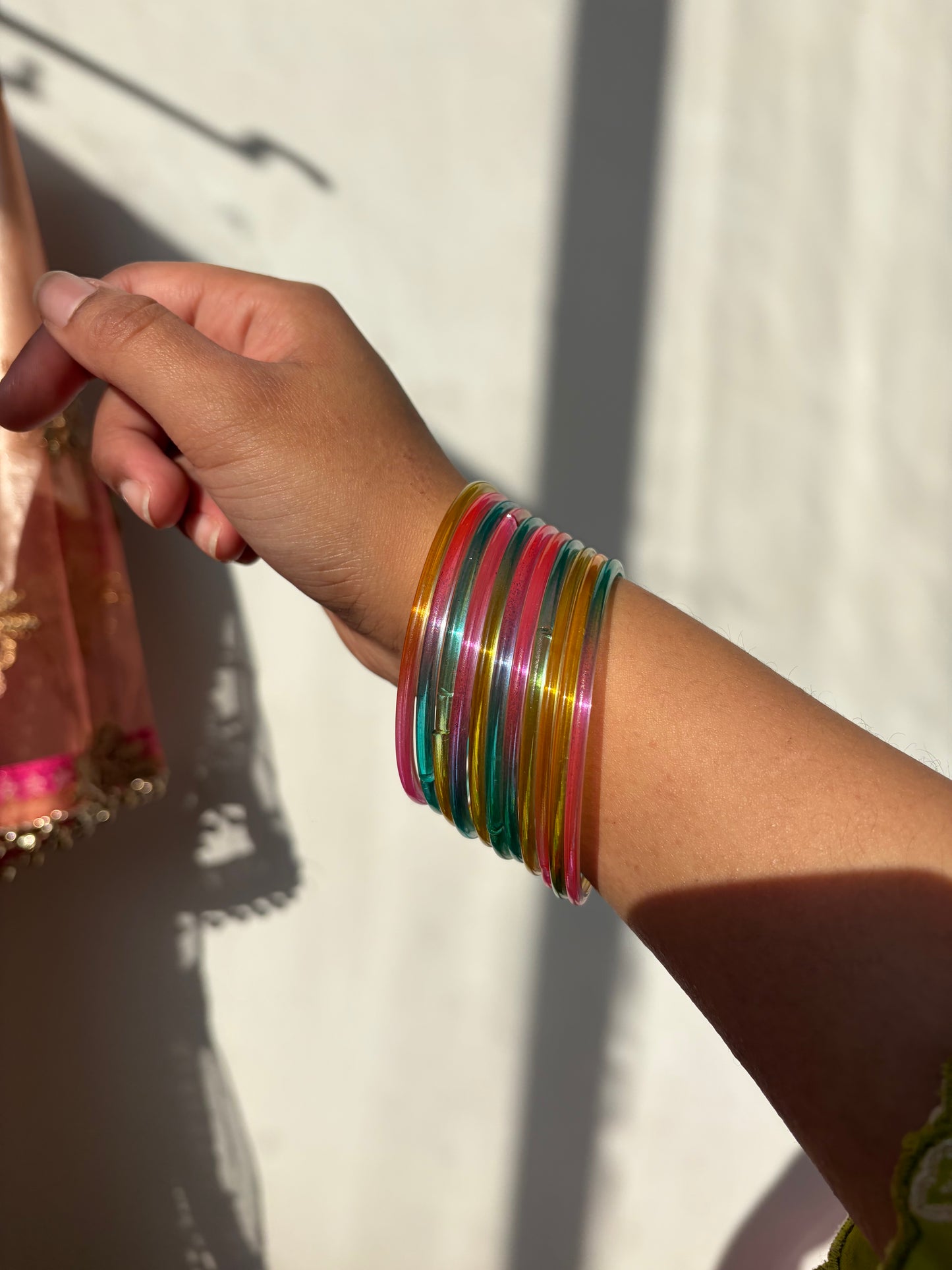 Saba Smooth jelly Bangle sets (choose colours)