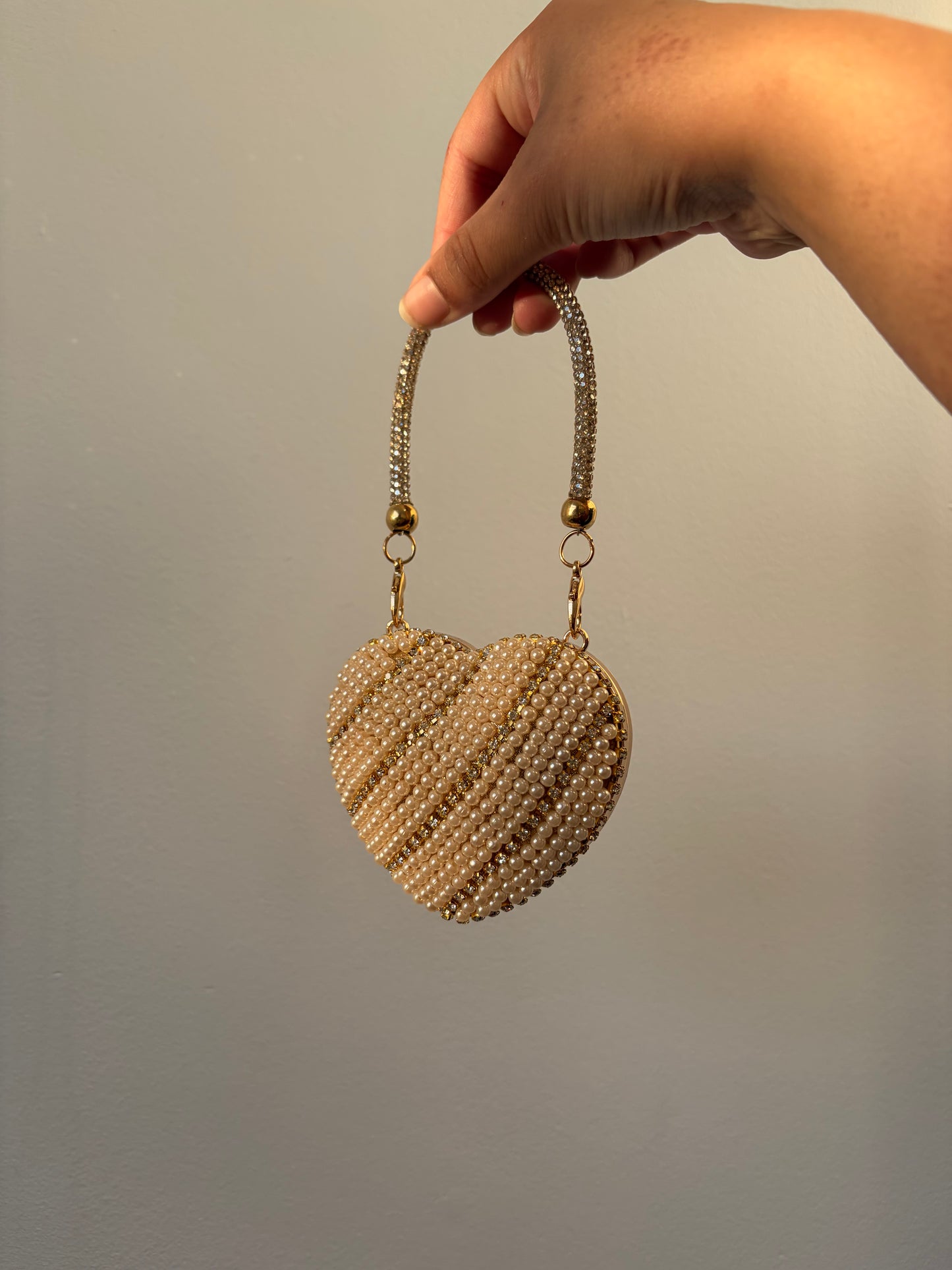Reeha mini clutch bag ~ Gold