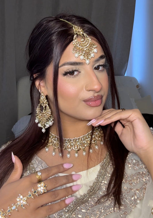 Farah jewellery set~ Pearl