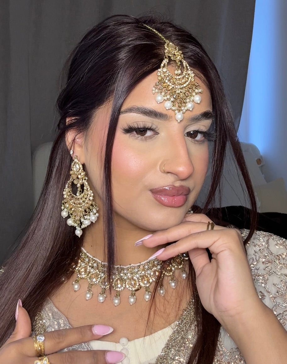Farah jewellery set~ Pearl
