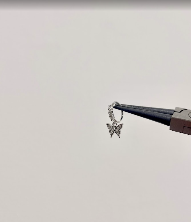 Sumaya nose ring - gold/silver