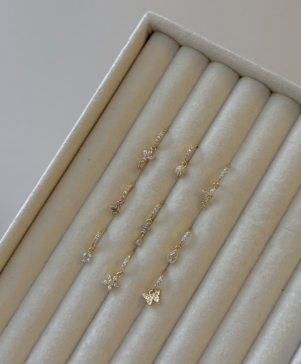 Misbah nose ring - gold/silver
