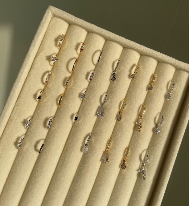 Misbah nose ring - gold/silver