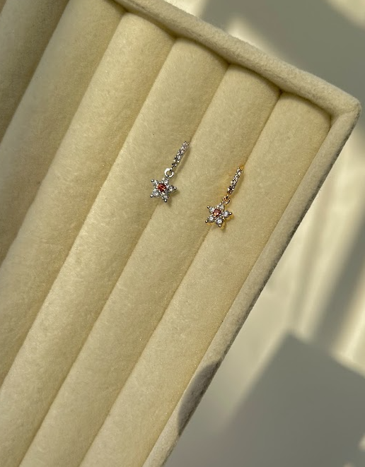 Ayana nose ring - gold/silver