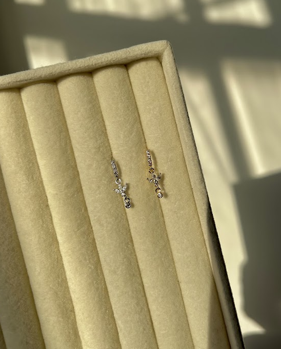 Sameea nose ring - gold/silver