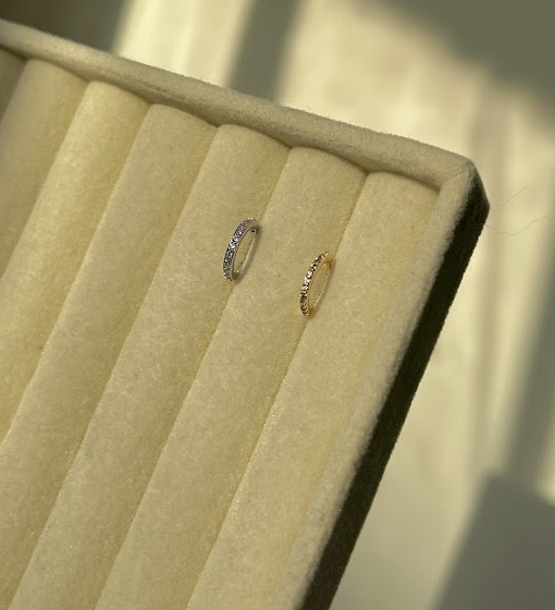 Hermosa nose ring - gold/silver