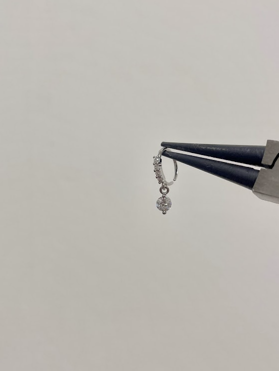 Sumaya nose ring - gold/silver