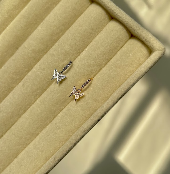 Sumaya nose ring - gold/silver