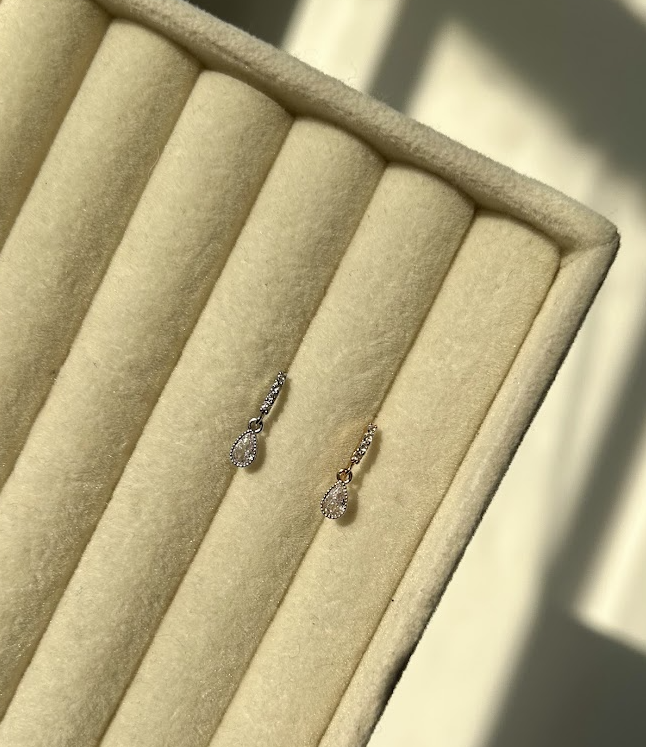 Misbah nose ring - gold/silver
