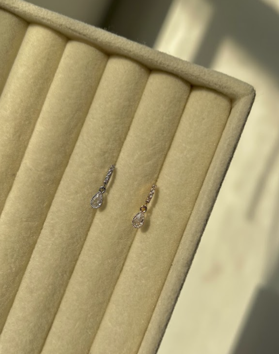 Misbah nose ring - gold/silver