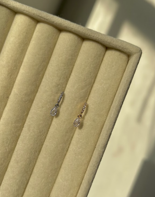 Misbah nose ring - gold/silver